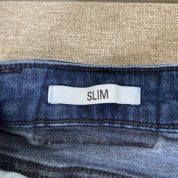 Calvin Klein Slim Fit Denim Jeans Men's 38 x 32 Mid Rise Blue Casual Pants - Picture 6 of 16